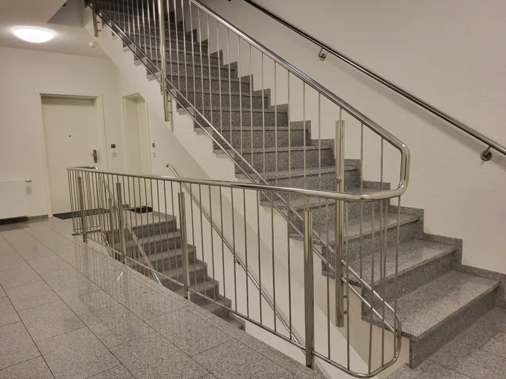 Eine Treppe aus Granit