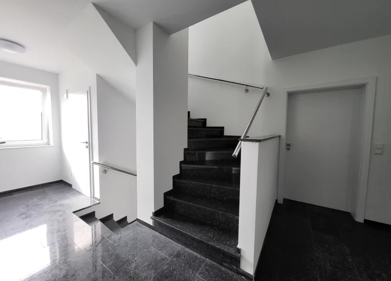 Eine Treppe aus Granit