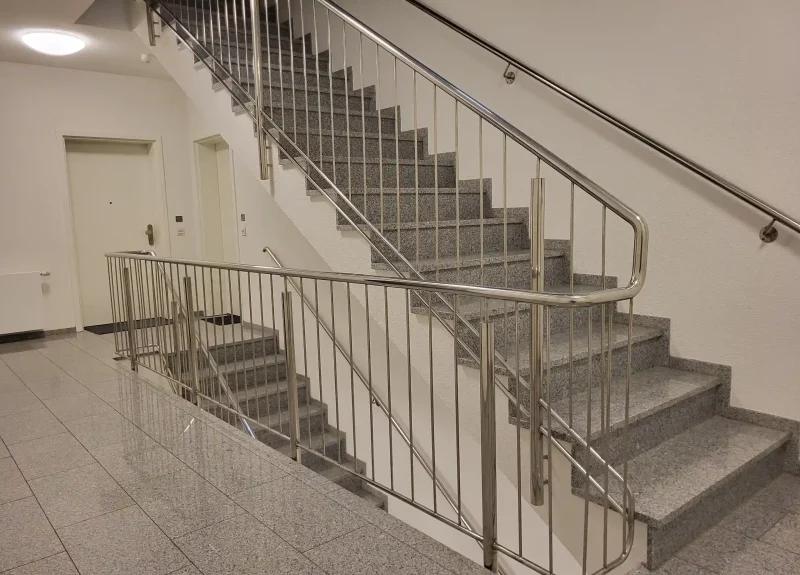 Eine Treppe aus Granit