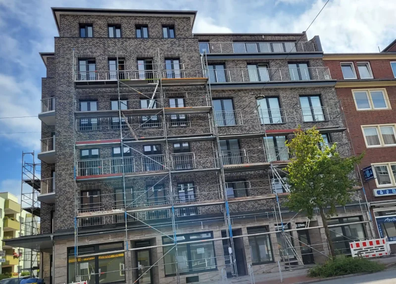 Mehrfamilienhaus mit Klinkerfassade
